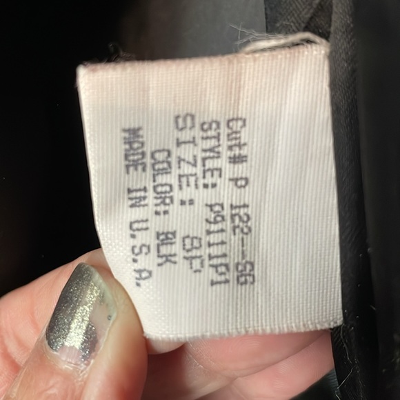 Vintage Pendleton Black Wool Pea Coat- size 8 - Picture 17 of 17